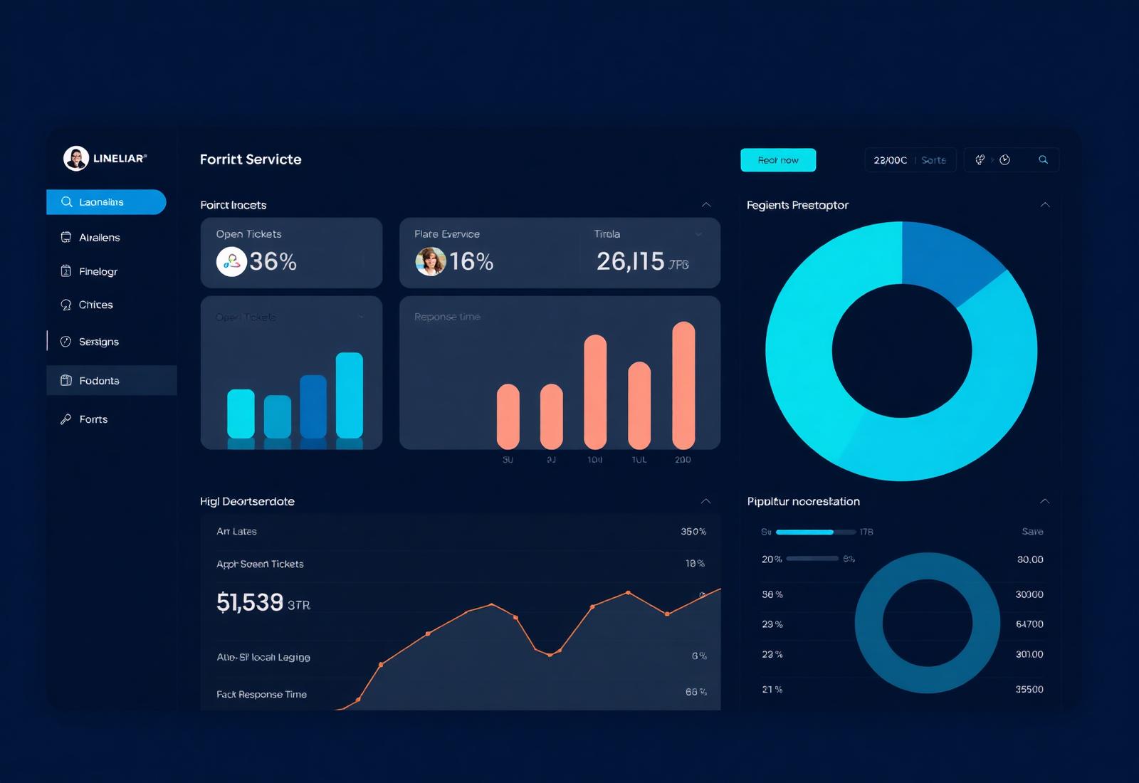 Dashboard Otto's ITSM